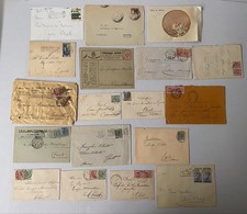 LOTTO 55 BUSTE VIAGGIATE Primi