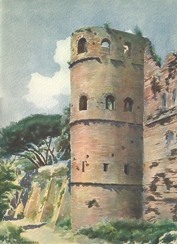 Stampa antica roma porta - antica,