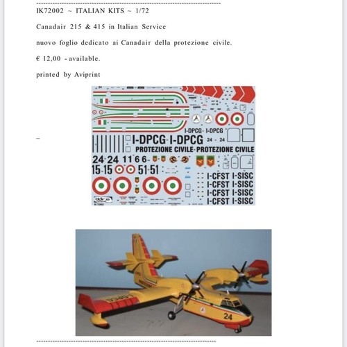 Decals 72 - decals, 1/72