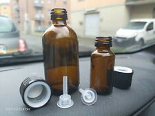 2 Boccette in vetro con tappo