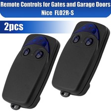 2PCS Porta Garage Telecomando Portachiavi per NICE FLO RS FLO1R-S, FLO2R-S,BARRIERA CANCELLO