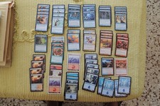 Carte Magic MAZZO ROSSOBLU con 2 rare 2 nc - Allenamento-Tornei COME FUNZIONA