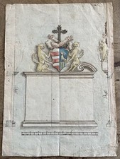 Araldica XVIII Secolo Disegno