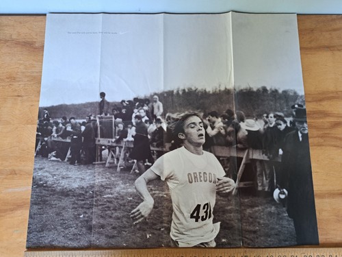 Poster steve prefontaine - prefontaine, nike