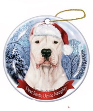 Dogo Argentino Dear Santa