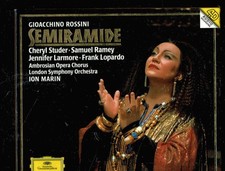 DGG 3 CD BOX GERMANY STUDER, RAMEY, LARMORE - ROSSINI SEMIRAMIDE