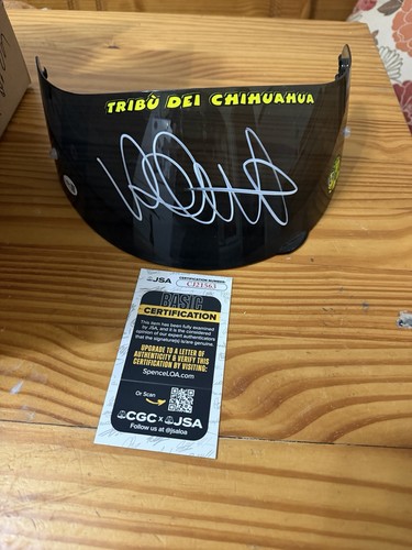 Visiera casco replica firmata