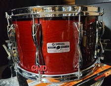 TAMBURO RULLANTE VINTAGE YAMAHA ANNI 80 REGISTRAZIONE CUSTOM BETULLA 8X14 LEGNO CILIEGIO GIAPPONE