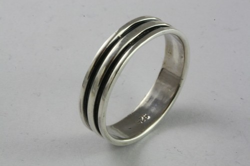 Anello biker 925 argento - biker,