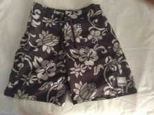 Quiksilver Surf Boardshorts Costume Mare Floral Hawaian W28 Quicksilver