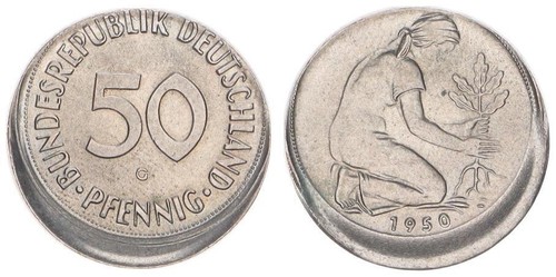 Germania pfennig 1950 g - germania,
