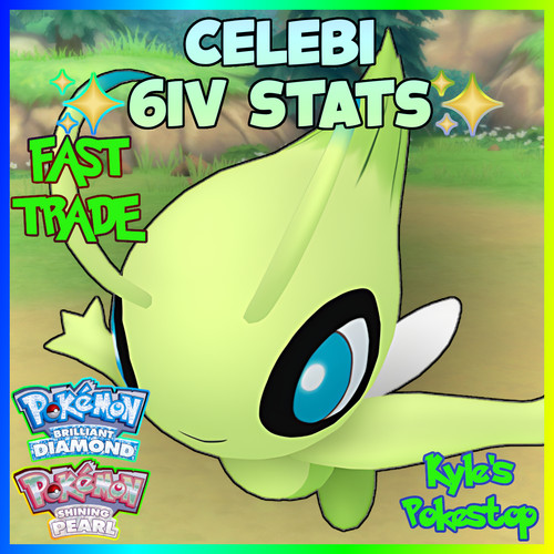 6iv celebi pokemon - 6iv,
