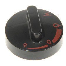 Manopola per stufa a gas nera