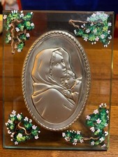 Quadretto in cristallo-argento