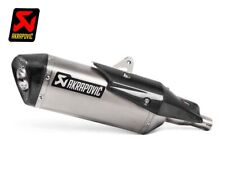 TERMINALE SLIP ON AKRAPOVIC TITANIO CARBONIO OMOLOGATO PER HONDA FORZA 750 2021-