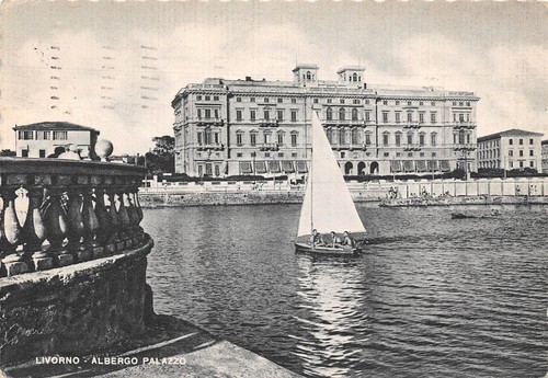 Cartolina livorno albergo - cartolina,