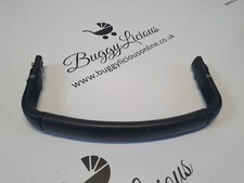 Bugaboo Fox 2 3 barra paraurti girevole in pelle nera BUFFALO CAMELEON -002