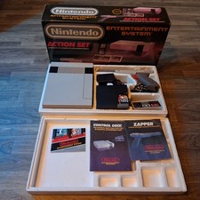 Nintendo NES Action Set Completo CIB Testato