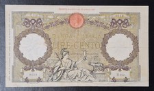 100 lire 21/11/1942 Capranesi Aquila Romana Testina Fascio L'Aquila *BB*