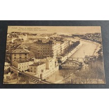 Cartolina Fiume - Ponte
