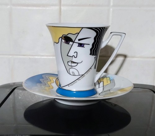 Tazza collezione con piattino - con,