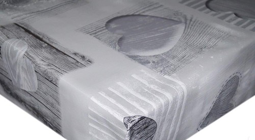 Cuori legno grigio - cuori,
