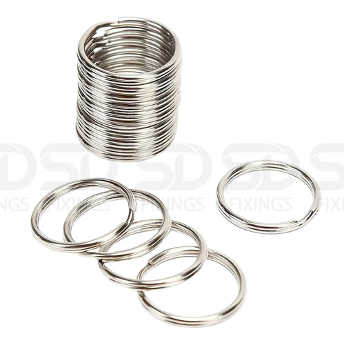 25mm 40mm silver - metal, oval