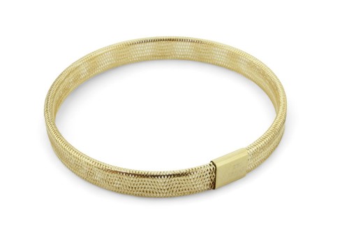 Bracciale elastico oro - bracciale, in