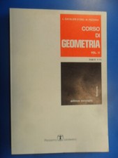 corso di geometria vol ii