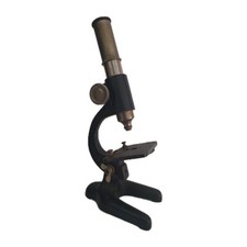 Antico Microscopio Vintage XIX