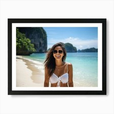 A Single Woman Embodying