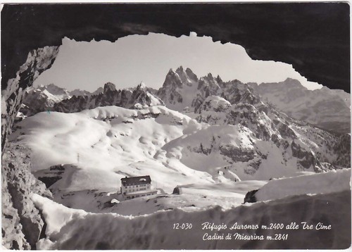 Rifugio auronzo alle tre - tre, cime