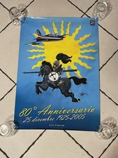 Poster Manifesto FRECCE TRICOLORI Aeronautica Militare 80 Anniversario 2 STORMO