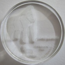 Repubblica Democratica del Congo 10 franchi 2006 fauna selvatica gorilla occidentale