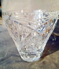 Vaso in cristallo vintage