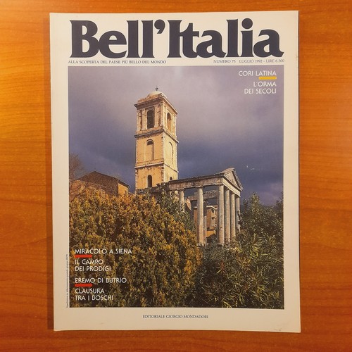 Rivista bell italia - bell'italia, 75