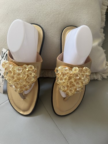 Zara sandali donna - donna, oro/beige