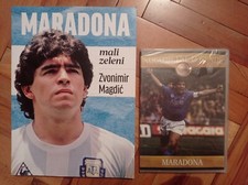 Diego Armando Maradona - Libro Rivista Edizione Speciale e Lotto DVD Croato 