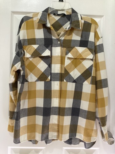 Zara camicia donna - donna, flanella