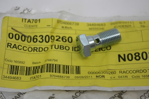 Bullone raccordo tubo freno