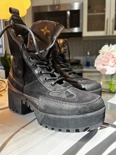 Louis vuitton suede calfskin - suede,