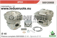 50012095B KIT CILINDRO E PISTONE EFCO 156 MOTOSEGA ORIGINALE Ø 46 SPINOTTO 12