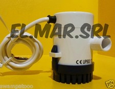 Pompa Sommersa 24 V Corrente Continua Elettropompa di sentina barca gommone