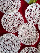 30 centrini sotto bicchiere