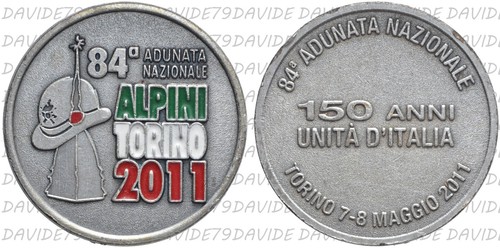 04156 medaglia alpini 84 - medaglia,