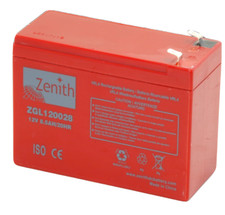 BATTERIA 8,5A 12V AGM ZENITH ZGL120028 STAZIONARIA MINICAR SPAZZATRICI GOLF 22%