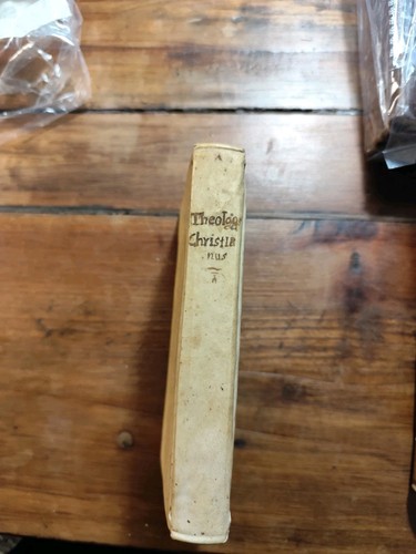 Libro teologia cristiana - libro, 1771