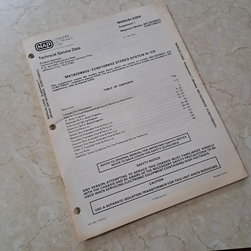 Magnavox nap manuale - magnavox,