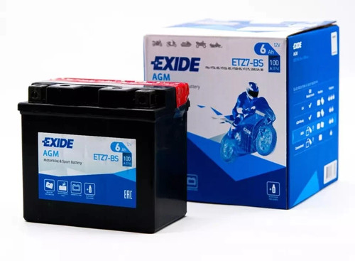 Batteria agm moto exide - agm,