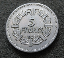Monnaie France 5 Francs 1949